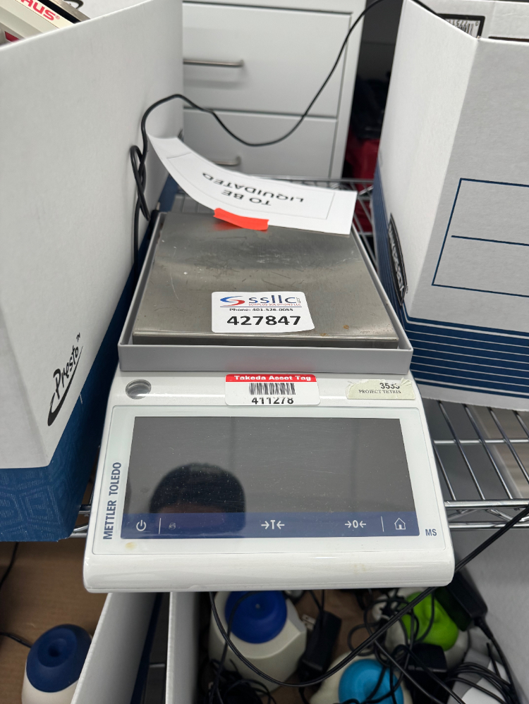 Image of Mettler Toledo MS4002TS Digital Scale